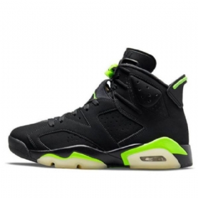 Nike Air Jordan 6 Retro Basketball Sko Til Mænd Grøn
