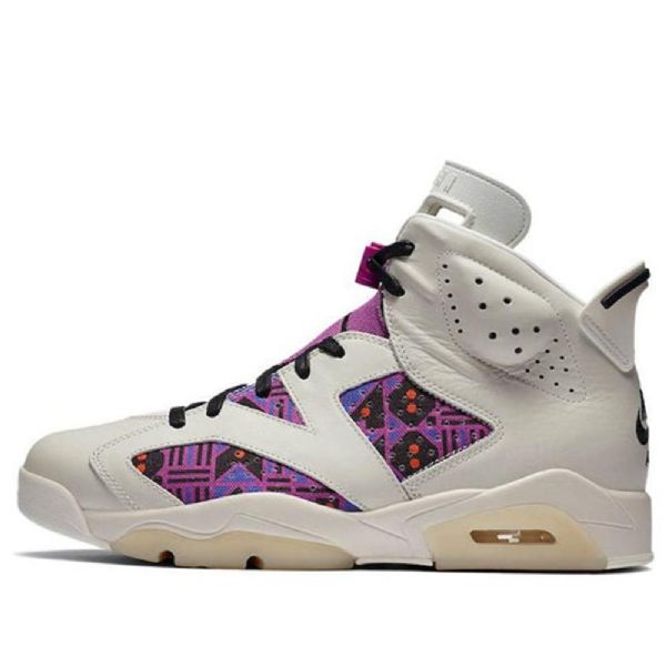 Nike Air Jordan 6 Retro Basketball Sko Til Mænd Lilla