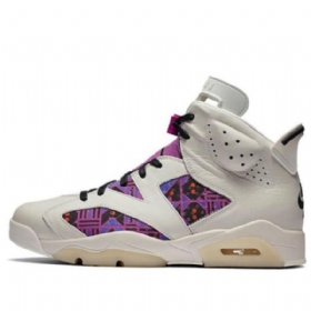 Nike Air Jordan 6 Retro Basketball Sko Til Mænd Lilla