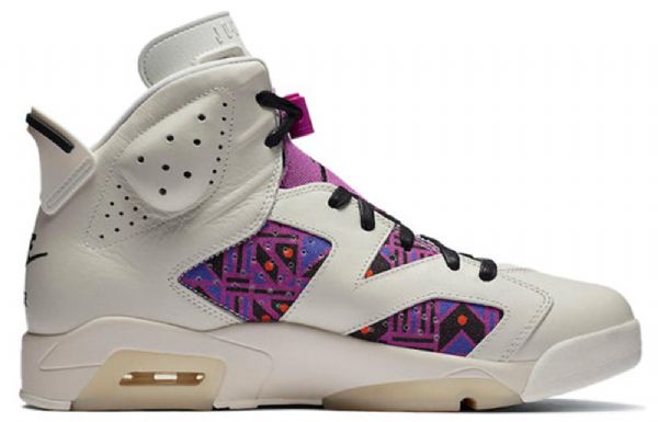 Nike Air Jordan 6 Retro Basketball Sko Til Mænd Lilla
