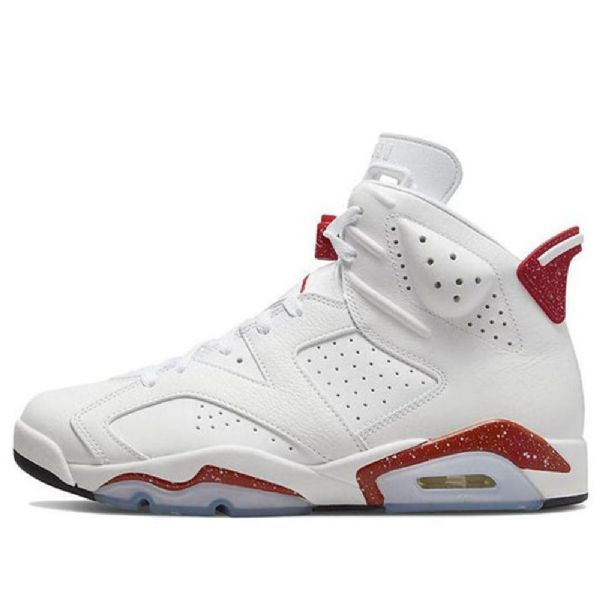 Nike Air Jordan 6 Retro Basketball Sko Til Mænd Rød