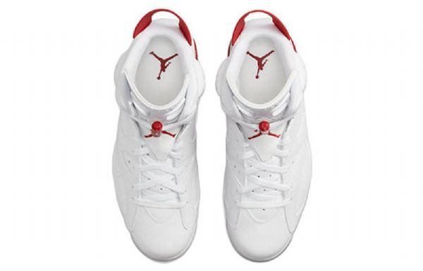 Nike Air Jordan 6 Retro Basketball Sko Til Mænd Rød