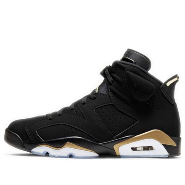 Nike Air Jordan 6 Retro Basketball Sko Til Mænd Sort