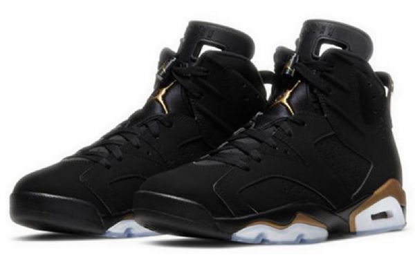 Nike Air Jordan 6 Retro Basketball Sko Til Mænd Sort