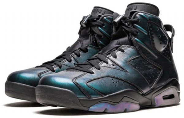 Nike Air Jordan 6 Retro Basketball Sko Til Mænd Sort