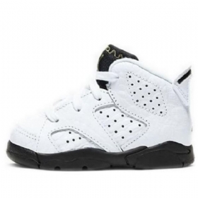 Nike Air Jordan 6 Retro Bt Basketball Sko Til Børn Grå