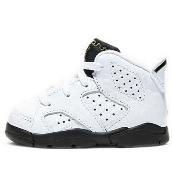Nike Air Jordan 6 Retro Bt Basketball Sko Til Børn Grå