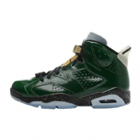 Nike Air Jordan 6 Retro Champagne Sko Til Mænd Grøn