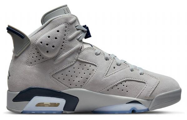 Nike Air Jordan 6 Retro Georgetown Basketball Sko Til Mænd Grå