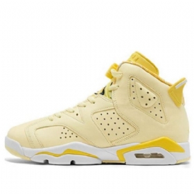 Nike Air Jordan 6 Retro Gg Basketball Sko Til Mænd Gul
