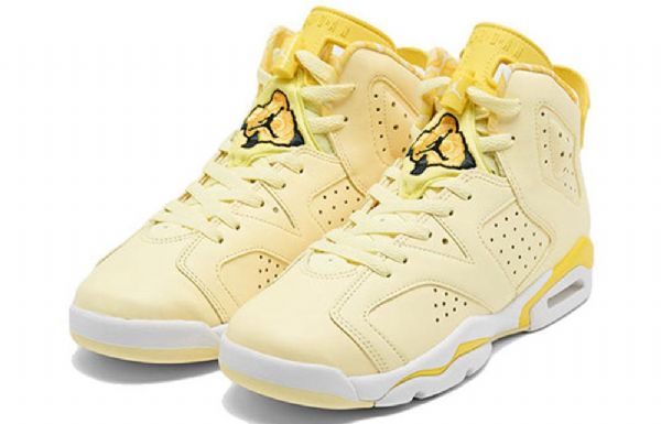Nike Air Jordan 6 Retro Gg Basketball Sko Til Mænd Gul