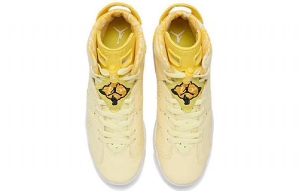 Nike Air Jordan 6 Retro Gg Basketball Sko Til Mænd Gul