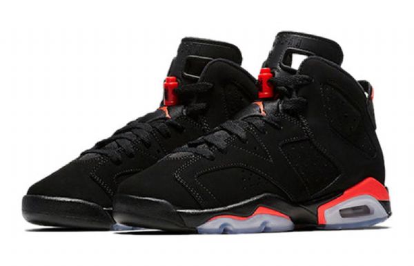 Nike Air Jordan 6 Retro Gs Basketball Sko Til Mænd Grå