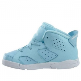 Nike Air Jordan 6 Retro Gt Basketball Sko Til Børn Mint