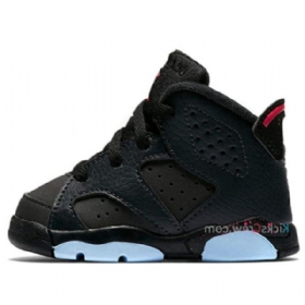 Nike Air Jordan 6 Retro Gt Sneakers / Sko Til Børn Sort