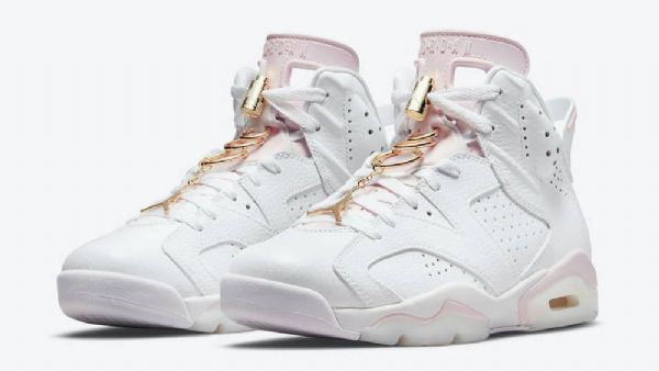 Nike Air Jordan 6 Retro Hoops Sko Til Damer Hvid