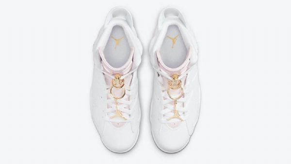 Nike Air Jordan 6 Retro Hoops Sko Til Damer Hvid