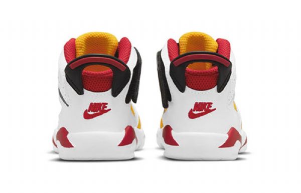 Nike Air Jordan 6 Retro Little Flex Sko Til Børn Gul