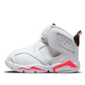 Nike Air Jordan 6 Retro Little Flex Td Sko Til Børn Grå