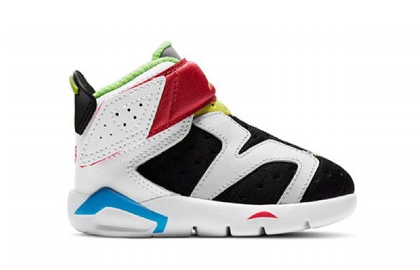 Nike Air Jordan 6 Retro Little Flex Td Sko Til Børn Hvid