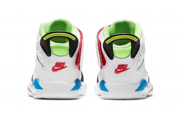 Nike Air Jordan 6 Retro Little Flex Td Sko Til Børn Hvid
