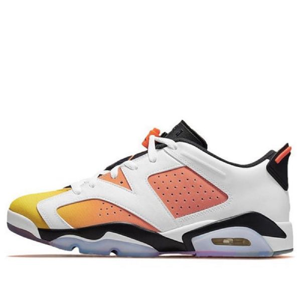 Nike Air Jordan 6 Retro Low Toppe Se Basketball Sko Til Mænd Flerfarvet