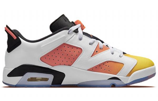 Nike Air Jordan 6 Retro Low Toppe Se Basketball Sko Til Mænd Flerfarvet