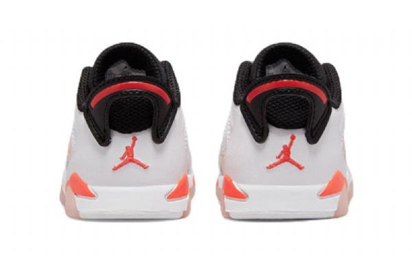 Nike Air Jordan 6 Retro Low Toppe Td Sko Til Børn Lyserød