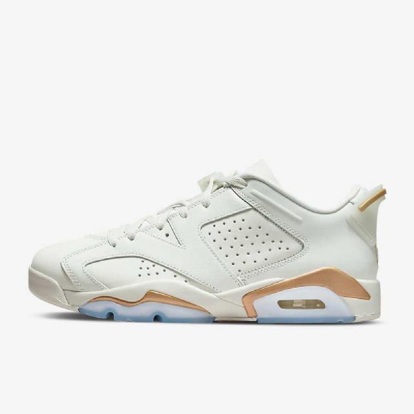 Nike Air Jordan 6 Retro Low Tops Sko Til Mænd Guld