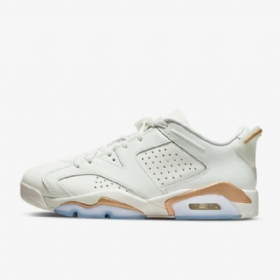 Nike Air Jordan 6 Retro Low Tops Sko Til Mænd Guld