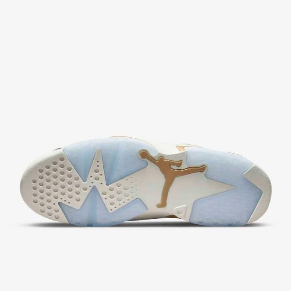 Nike Air Jordan 6 Retro Low Tops Sko Til Mænd Guld