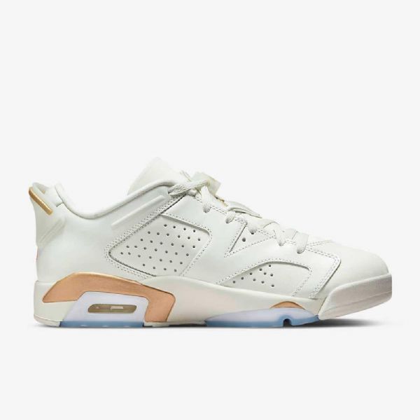 Nike Air Jordan 6 Retro Low Tops Sko Til Mænd Guld
