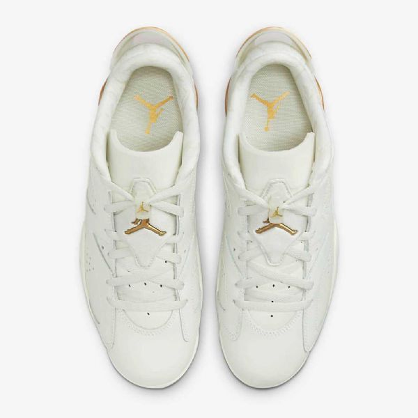 Nike Air Jordan 6 Retro Low Tops Sko Til Mænd Guld