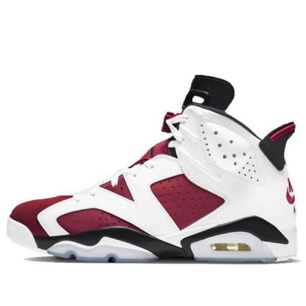 Nike Air Jordan 6 Retro Og Basketball Sko Til Mænd Hvid