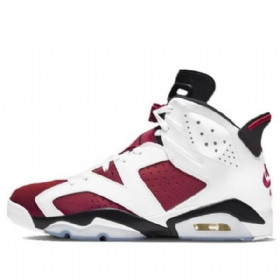 Nike Air Jordan 6 Retro Og Basketball Sko Til Mænd Hvid