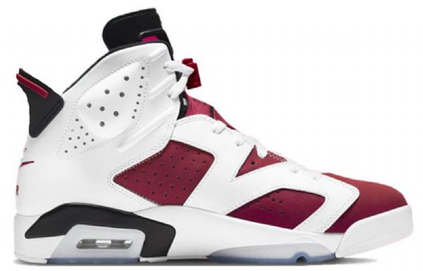 Nike Air Jordan 6 Retro Og Basketball Sko Til Mænd Hvid