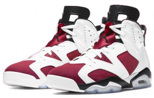 Nike Air Jordan 6 Retro Og Basketball Sko Til Mænd Hvid