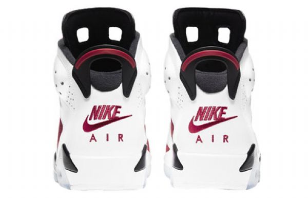 Nike Air Jordan 6 Retro Og Basketball Sko Til Mænd Hvid