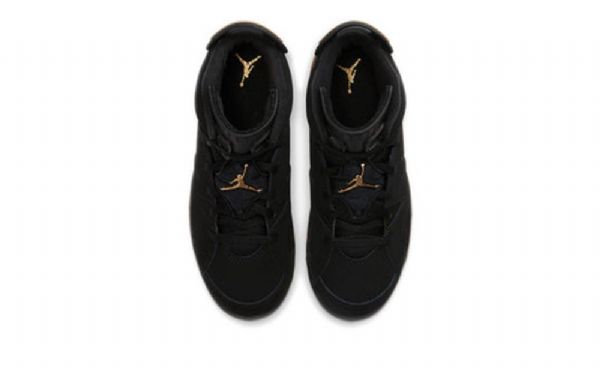 Nike Air Jordan 6 Retro Se Ps Basketball Sko Til Børn Sort