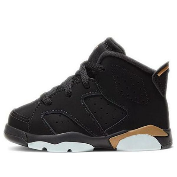 Nike Air Jordan 6 Retro Se Td Sko Til Børn Sort