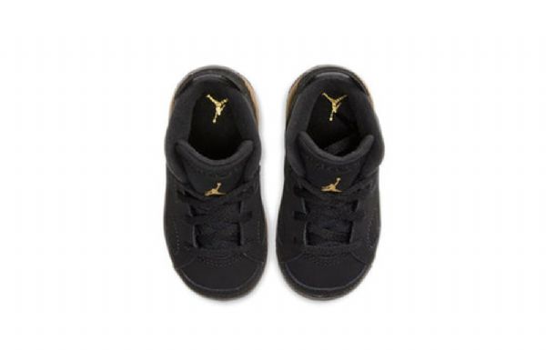Nike Air Jordan 6 Retro Se Td Sko Til Børn Sort