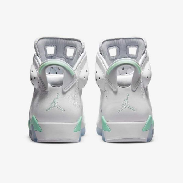 Nike Air Jordan 6 Retro Sko Til Damer Hvid Mint Platinum