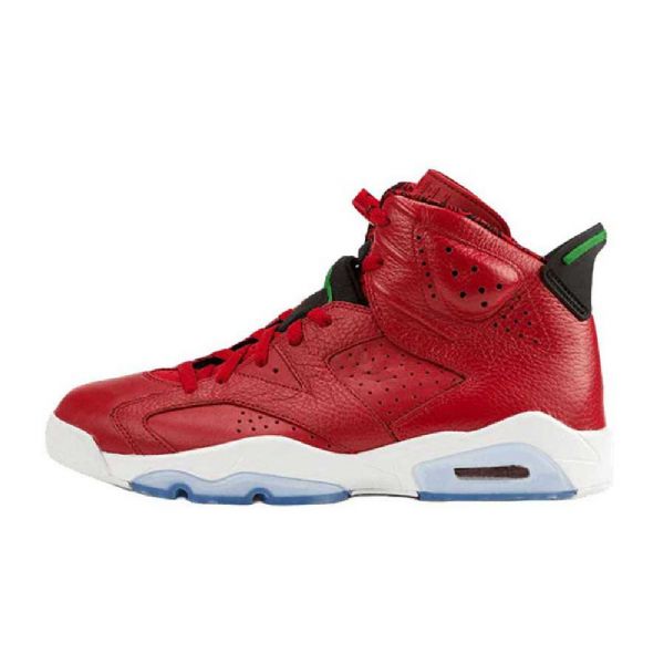 Nike Air Jordan 6 Retro Spizike Sko Til Mænd Rød
