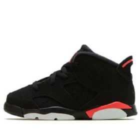 Nike Air Jordan 6 Retro Td Sko Til Børn Grå