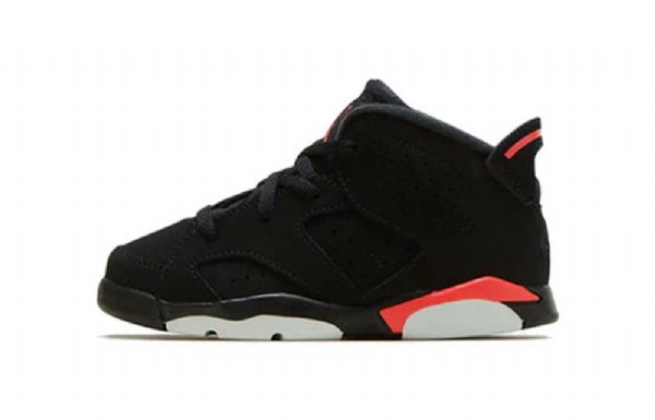 Nike Air Jordan 6 Retro Td Sko Til Børn Grå