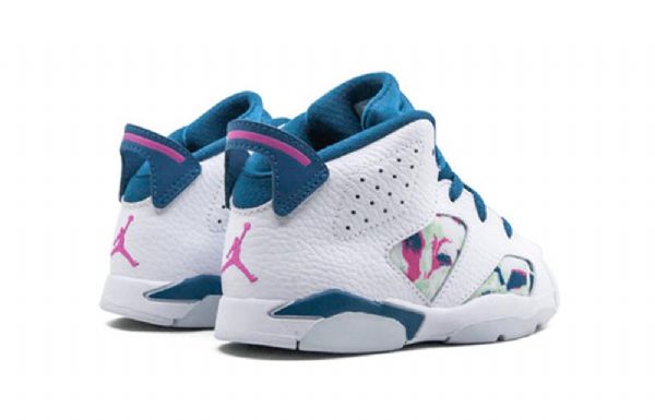Nike Air Jordan 6 Retro Td Sko Til Børn Grøn