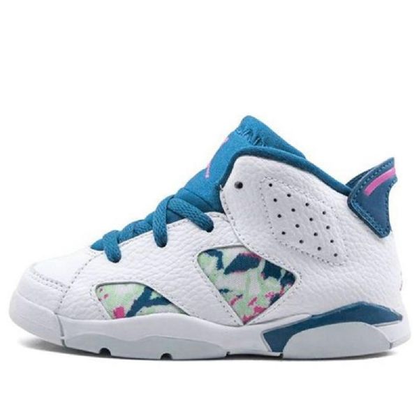 Nike Air Jordan 6 Retro Td Sko Til Børn Grøn