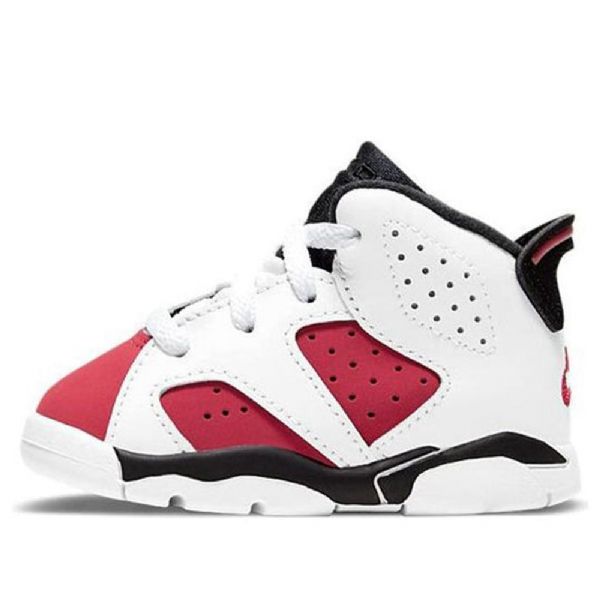 Nike Air Jordan 6 Retro Td Sko Til Børn Hvid
