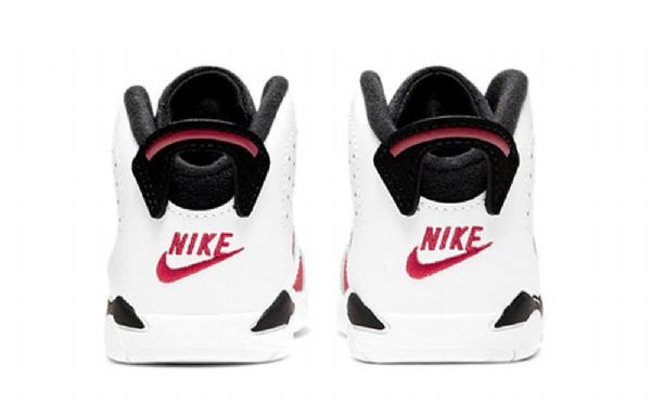 Nike Air Jordan 6 Retro Td Sko Til Børn Hvid