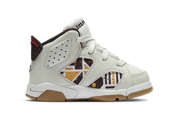 Nike Air Jordan 6 Retro Td Sko Til Børn Khaki